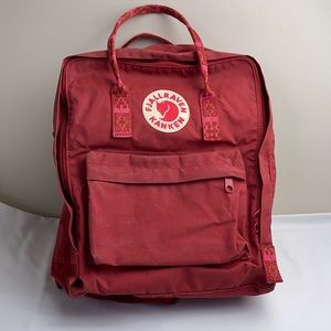 FJALLRAVEN KANKEN orange preloved backpack
